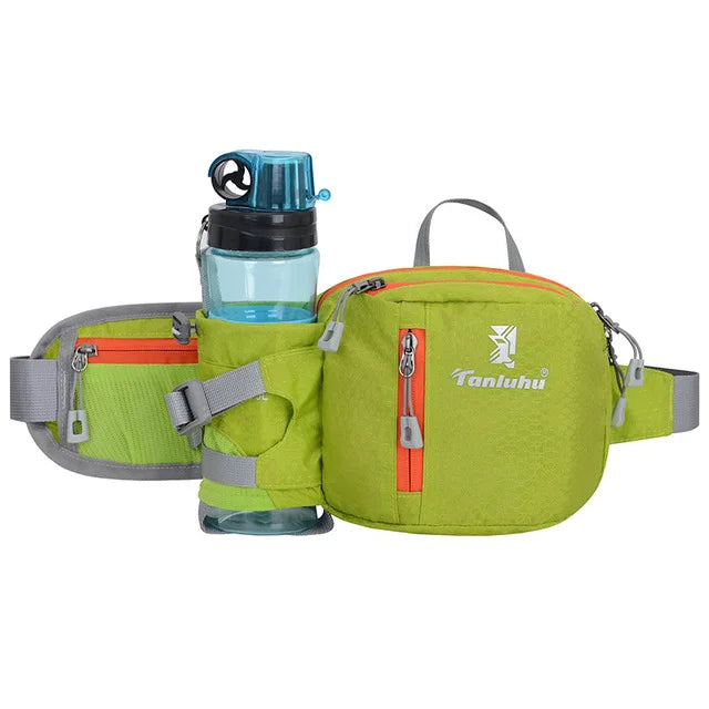 Ceinture de running pour Gourde Sport. Green