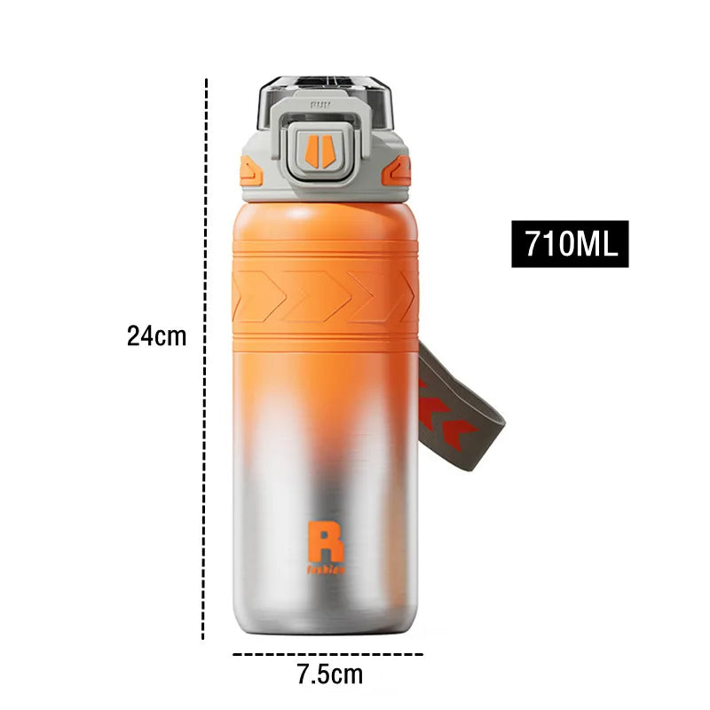 Gourde Sport Isotherme 316 de Haute Qualité 710ml Types6
