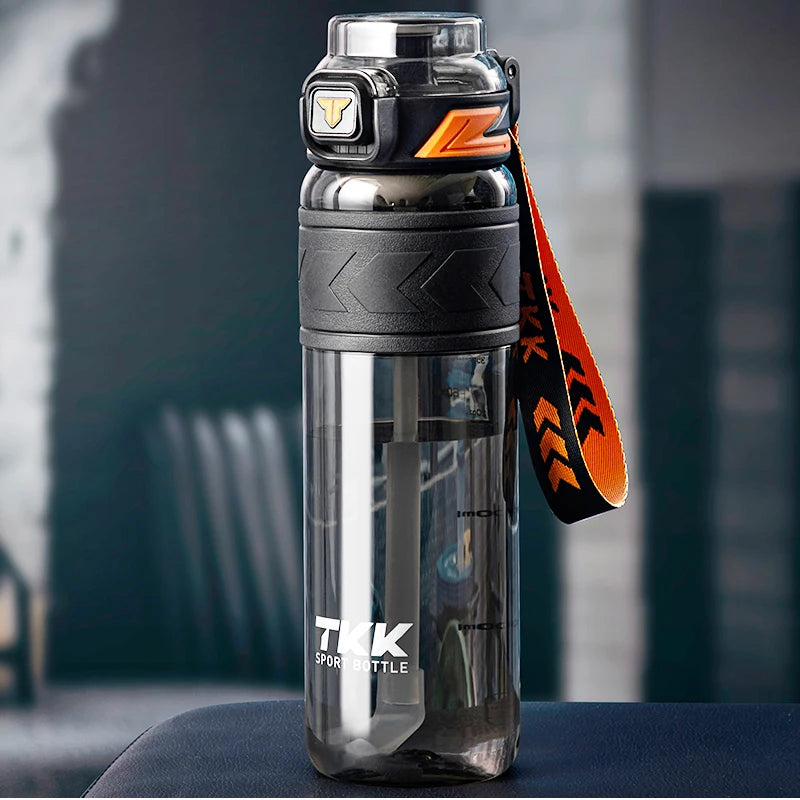 Gourde de Sport TKK Tritan Haute Qualité 850ml Black2