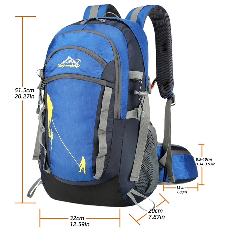 Sac à Dos d'Hydratation pour Sports 35L Bleu Marine