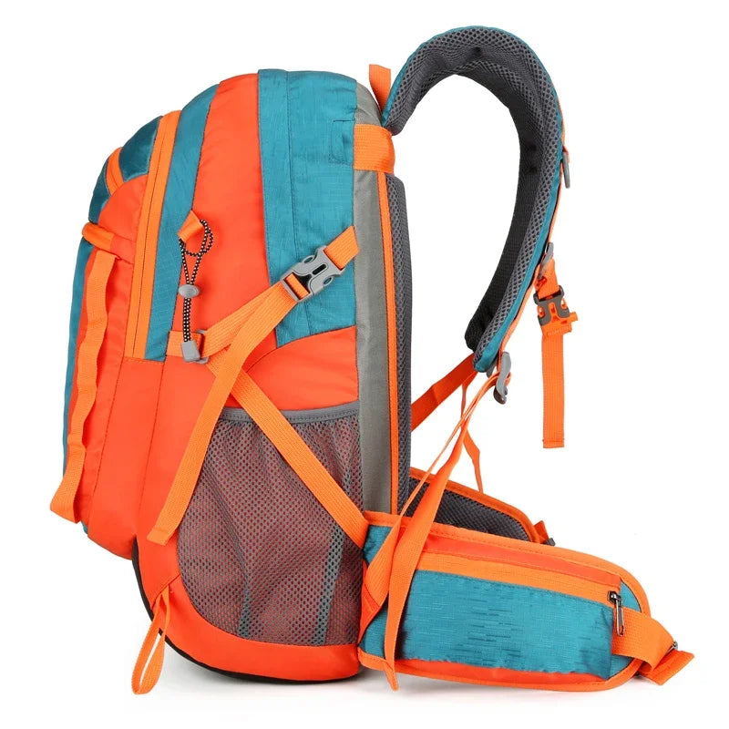 Sac à Dos d'Hydratation pour Sports 35L Bleu Profil