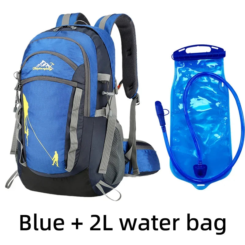 Sac à Dos d'Hydratation pour Sports 35L Blue, 2L water bag