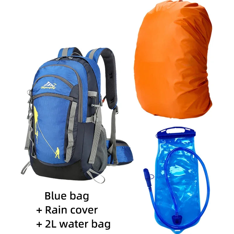 Sac à Dos d'Hydratation pour Sports 35L Blue, cover, 2L water bag