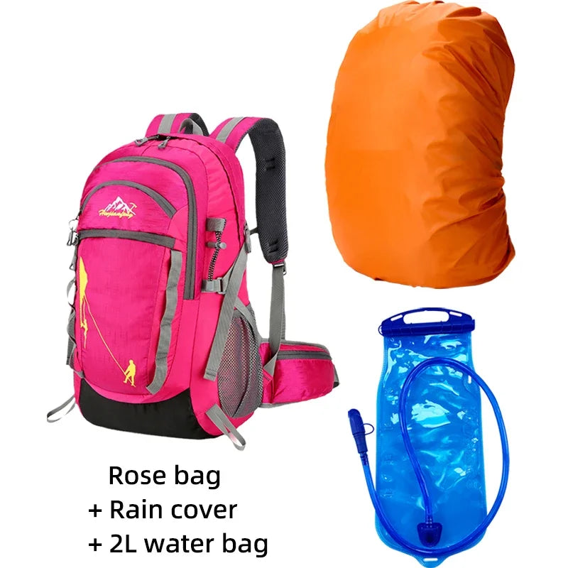 Sac à Dos d'Hydratation pour Sports 35L Rose, cover, 2L water bag