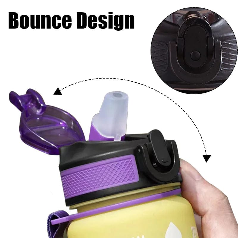 Gourde de Sport en Plastique Sans BPA 1000ml