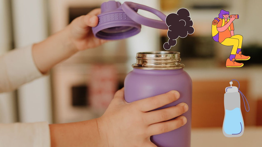 Comment enlever une mauvaise odeur dans une gourde en inox ?