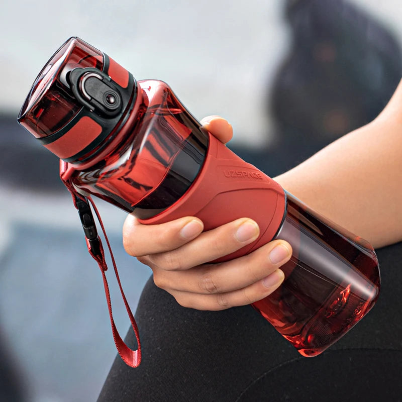 350/500ml Gourde de Sport Tritan sans BPA UZSPACE Rouge
