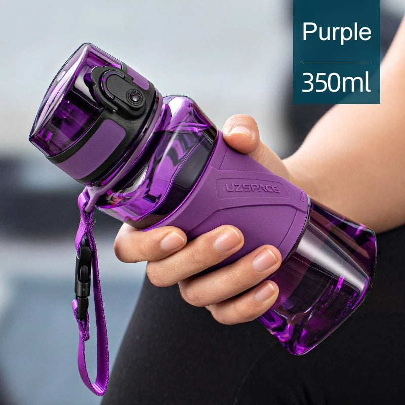 350ml Gourde de Sport Tritan sans BPA UZSPACE Purple