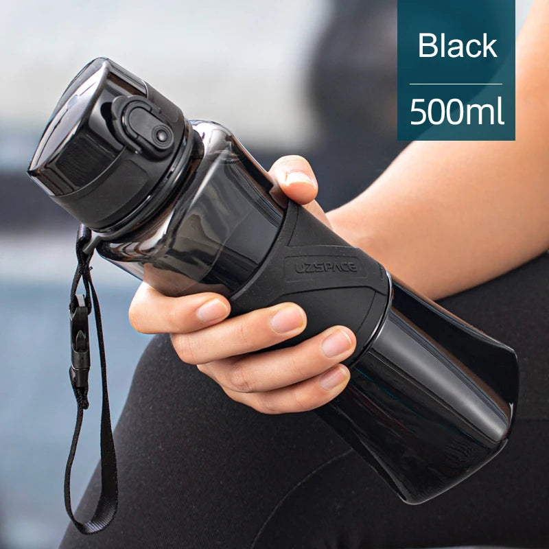 500ml Gourde de Sport Tritan sans BPA UZSPACE Black