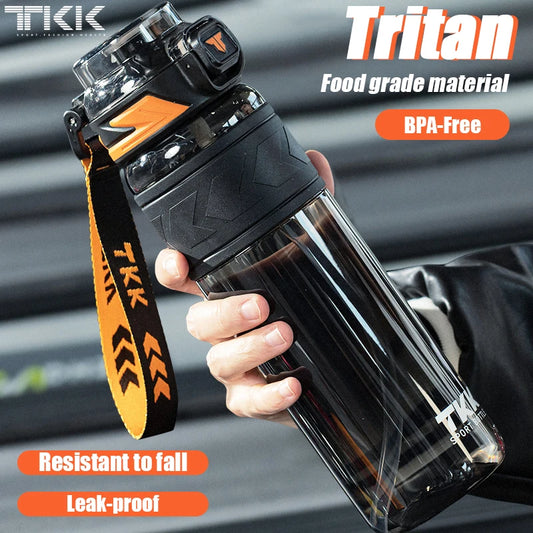 Gourde de Sport TKK Tritan Haute Qualité 800ml Black