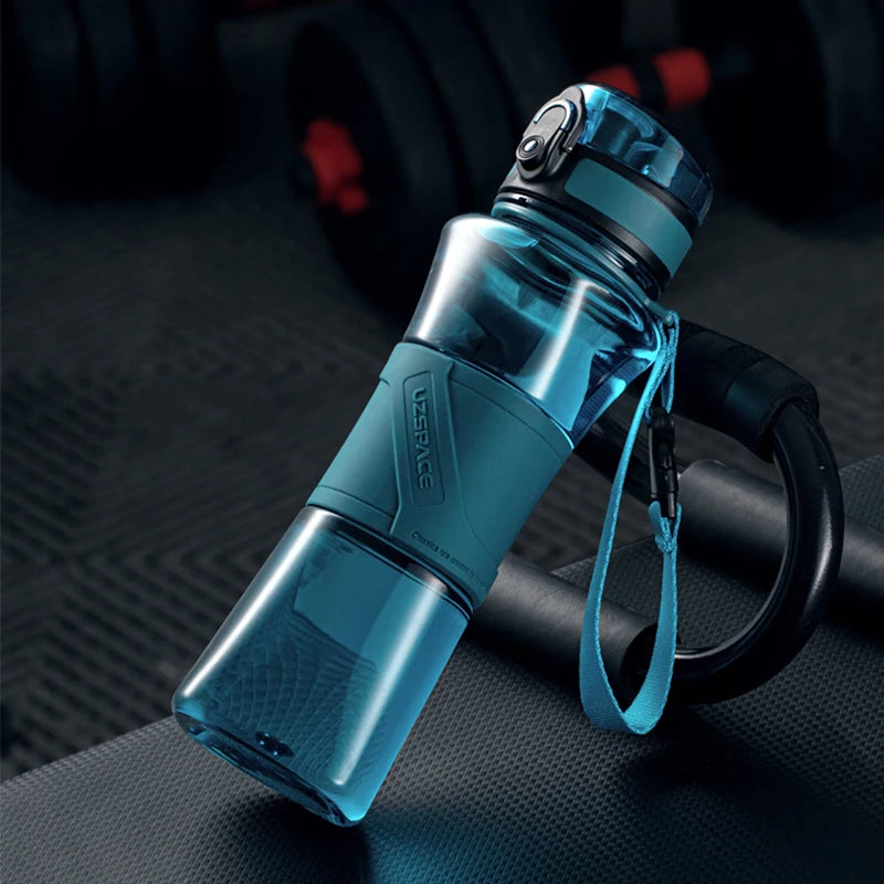 350/500ml Gourde de Sport Tritan sans BPA UZSPACE Bleu2