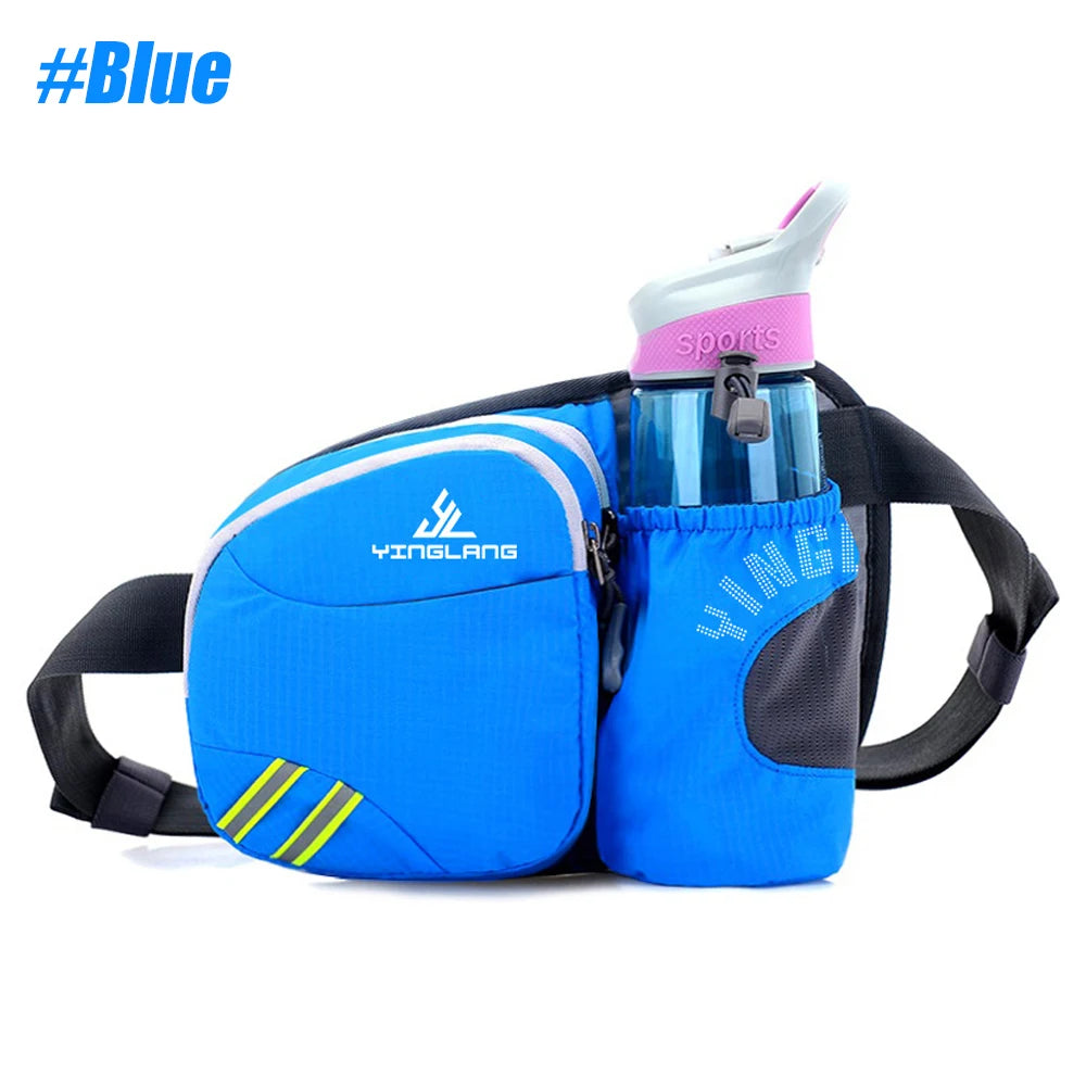 Sac Banane Hydratation pour running Trail. Bleu