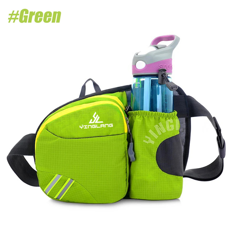Sac Banane Hydratation pour running Trail. Vert