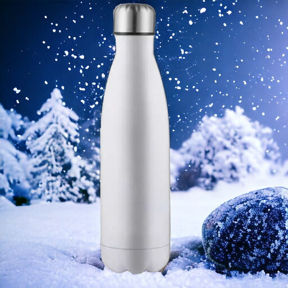 Bouteille Isotherme Sport en Inox 1000ml WHITE
