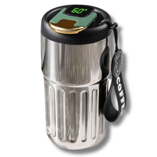 Gourde 316 Inox Isotherme Noir Miroir 450ml Noir Miroir