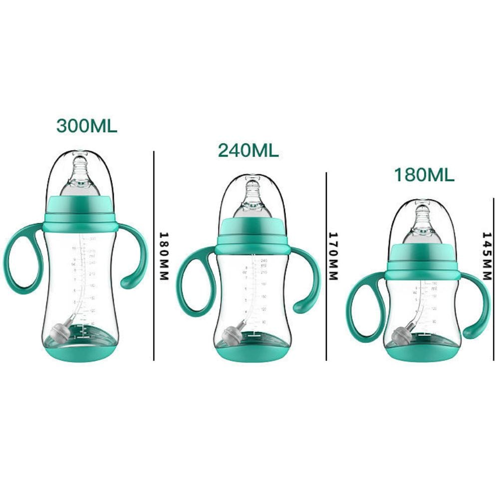Gourde Bébé Anti-étouffement Bleu 300ml Bleu