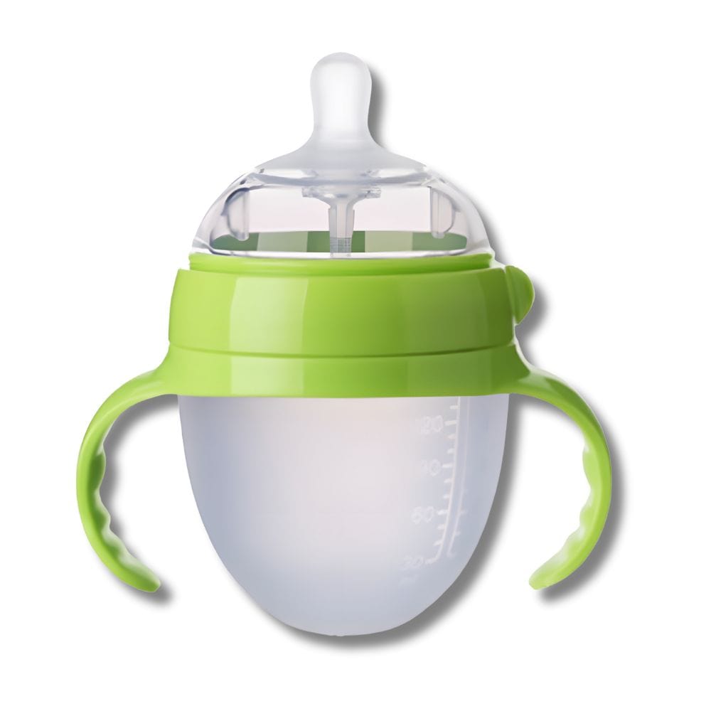 Gourde Bébé en Nano Silicone Vert 150ml Vert