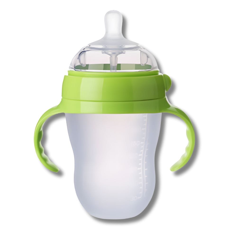Gourde Bébé en Silicone Nano Vert 250ml Vert