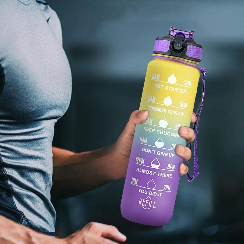 Gourde de Sport en Plastique Sans BPA 1000ml