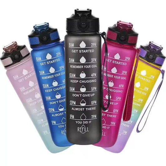 Gourde de Sport en Plastique Sans BPA 1000ml