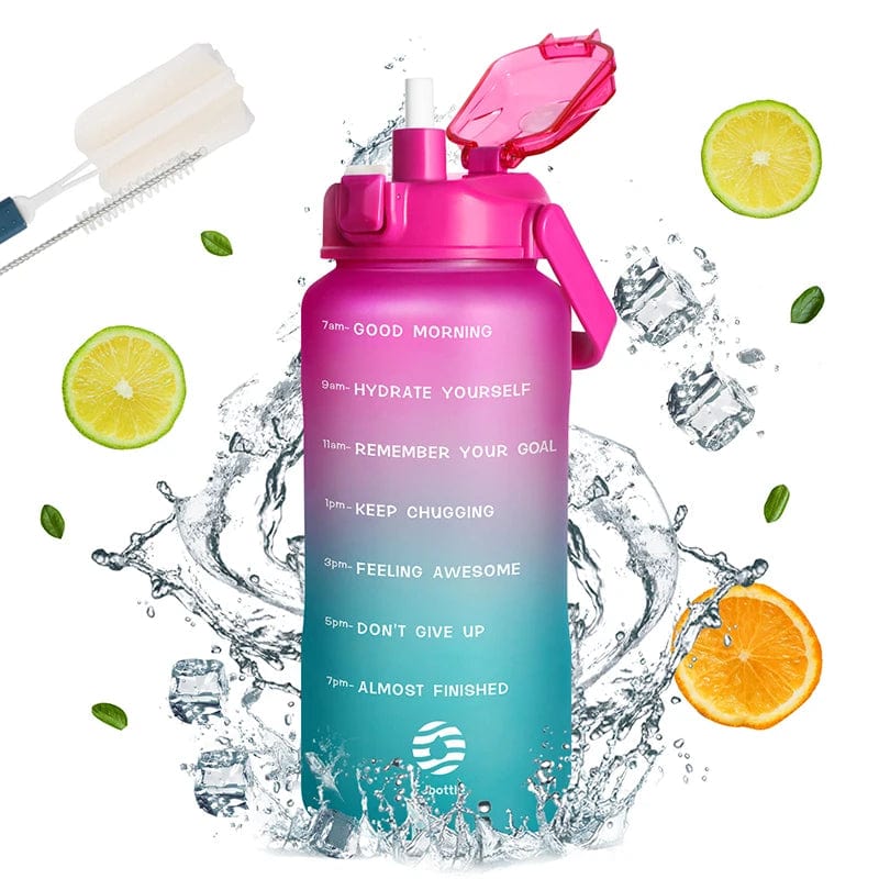 Gourde de Sport Plastique Tritan Adulte 2000ml Pink Blue / CHINA / 2000-2800ml