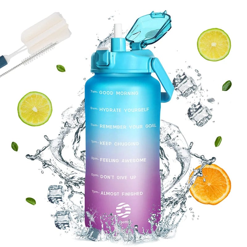Gourde de Sport Plastique Tritan Adulte 2000ml Purple Blue / CHINA / 2000-2800ml