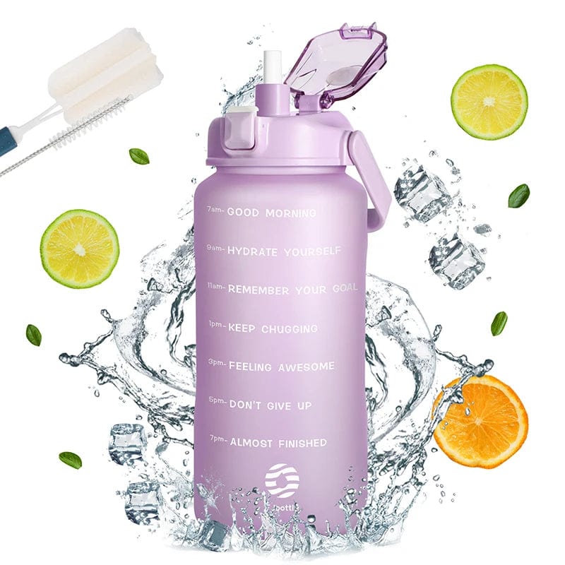 Gourde de Sport Plastique Tritan Adulte 2000ml Purple / CHINA / 2000-2800ml