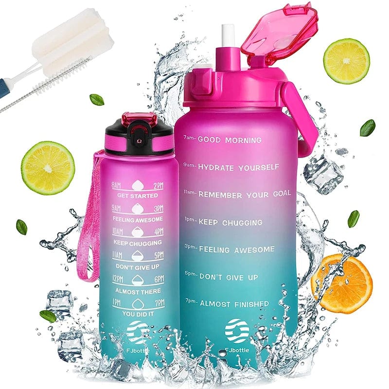 Gourde de Sport Plastique Tritan Adulte 2800ml Pink Blue / CHINA / 2000-2800ml