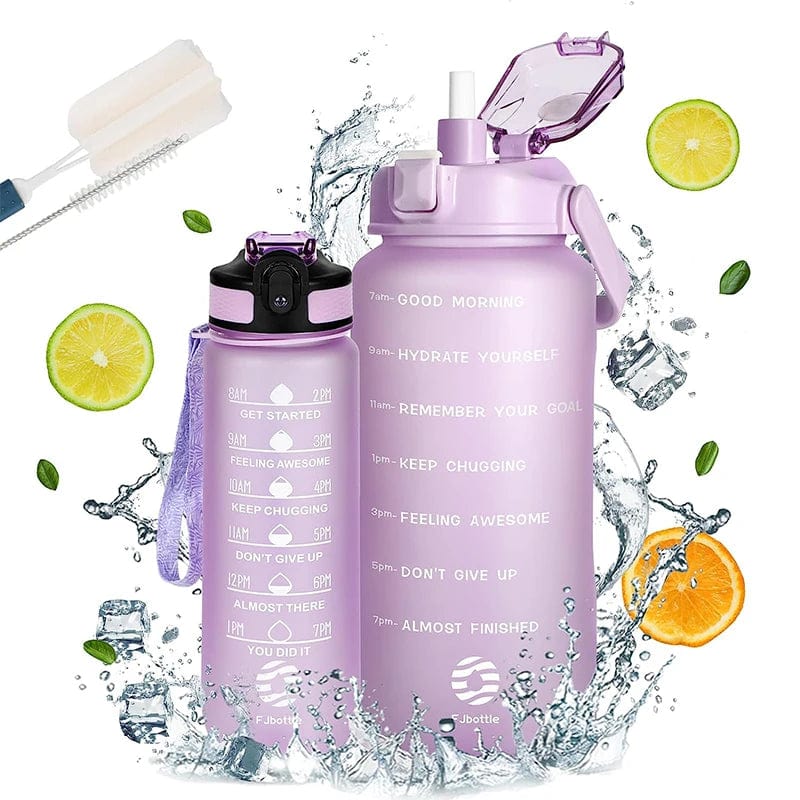 Gourde de Sport Plastique Tritan Adulte 2800ml Purple / CHINA / 2000-2800ml
