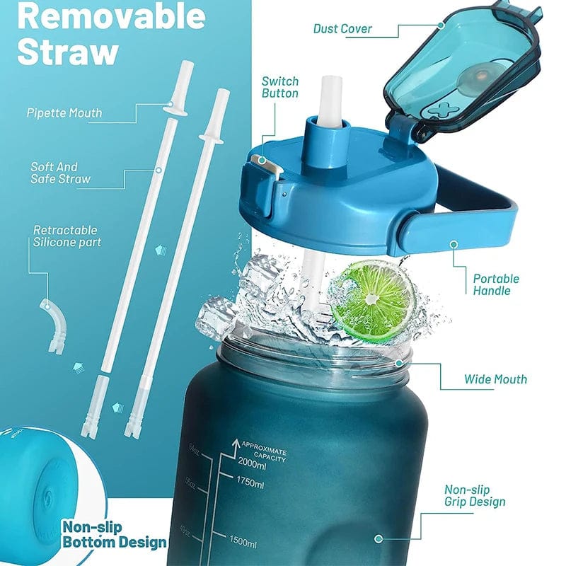 Gourde de Sport Plastique Tritan Adulte