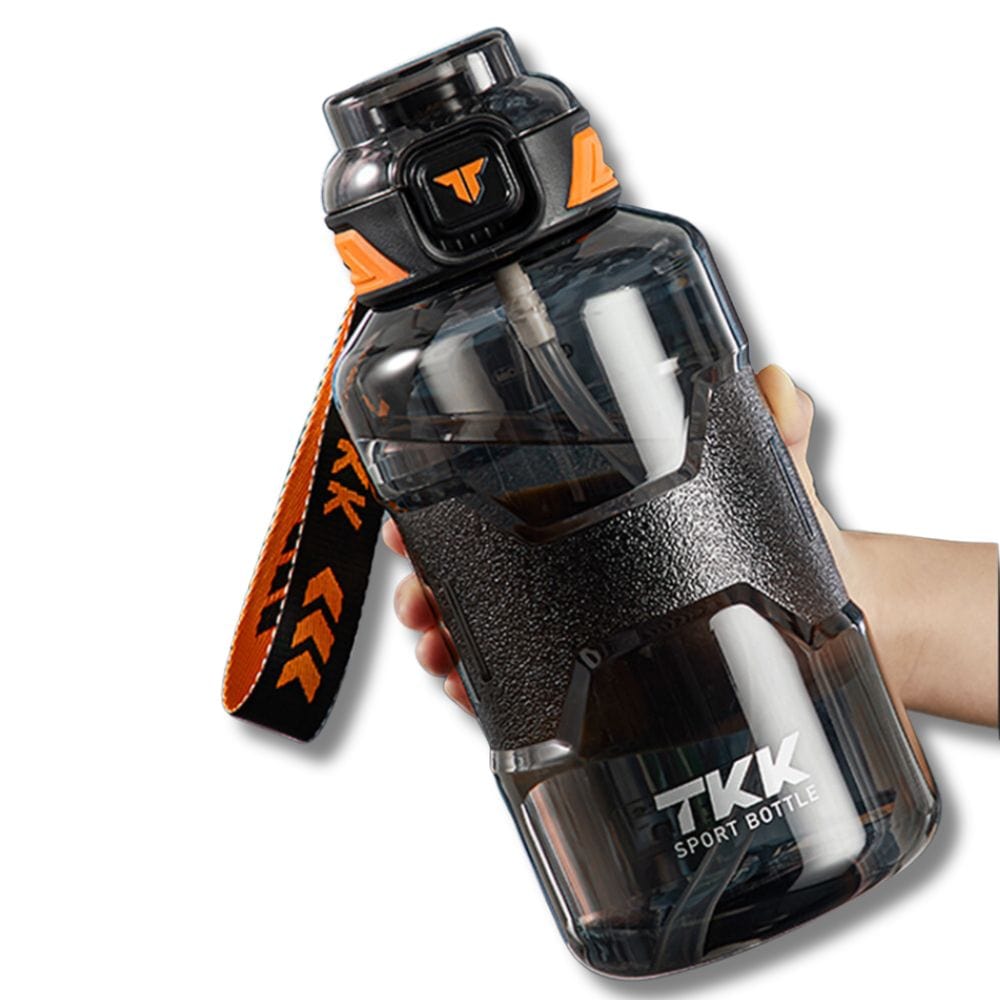 Gourde de Sport Tritan Haute Qualité 1500ml Black