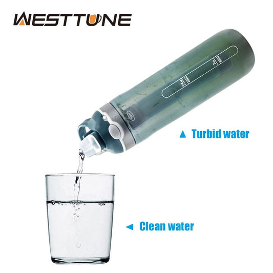 Gourde Filtrante Plastique 750ml