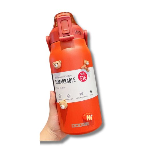 Gourde Isotherme SUS 316 Rouge 1700ml Rouge