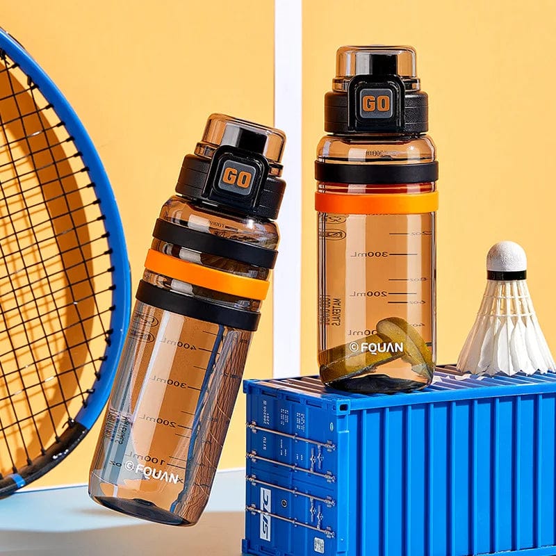 Gourde Sport Plastique Tritan Sans PBA 770ml Orange
