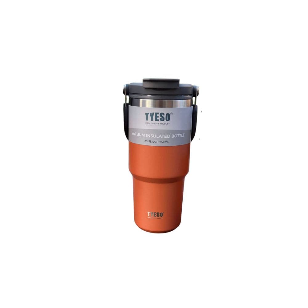 Gourde Tyeso Isotherme Acier Inoxydable 750ml Orange-1pcs