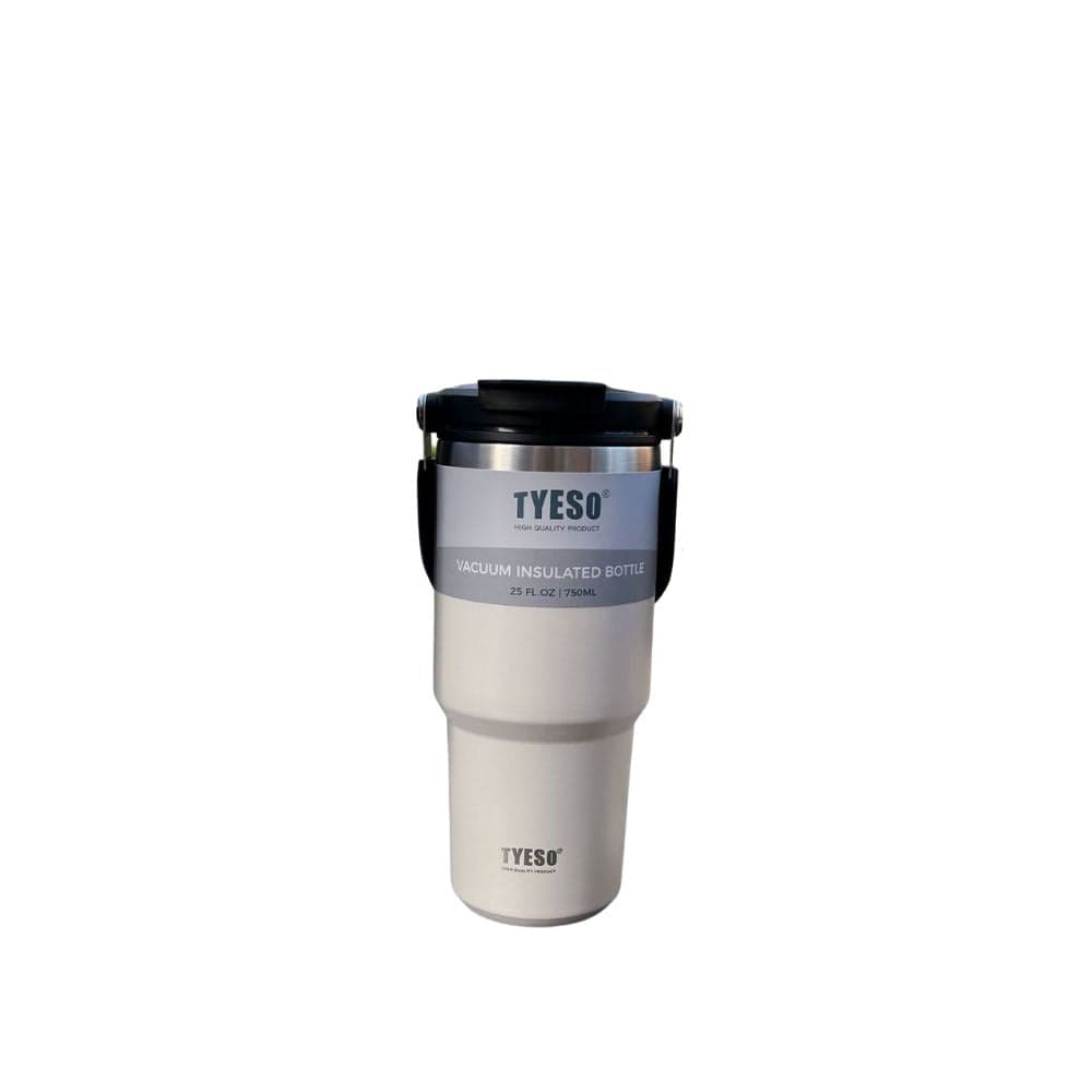 Gourde Tyeso Isotherme Acier Inoxydable 750ml White-1pcs