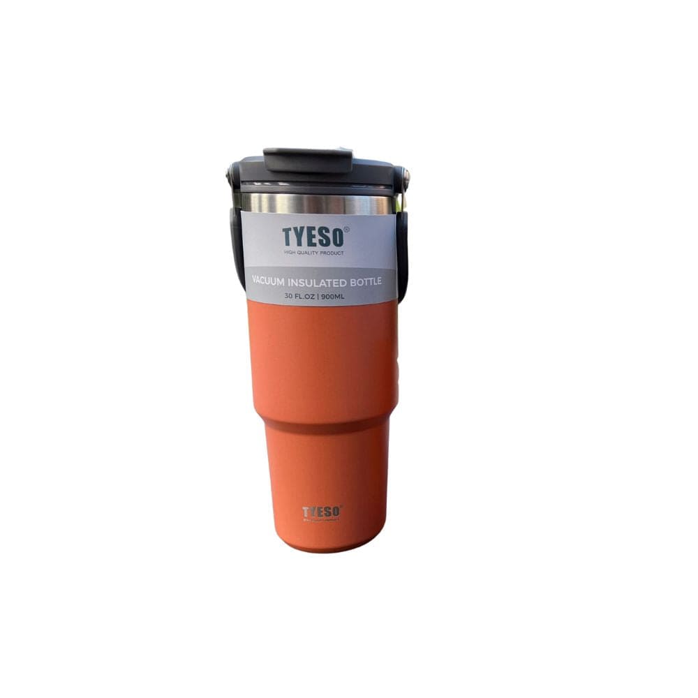 Gourde Tyeso Isotherme Acier Inoxydable 900ml Orange-1pcs