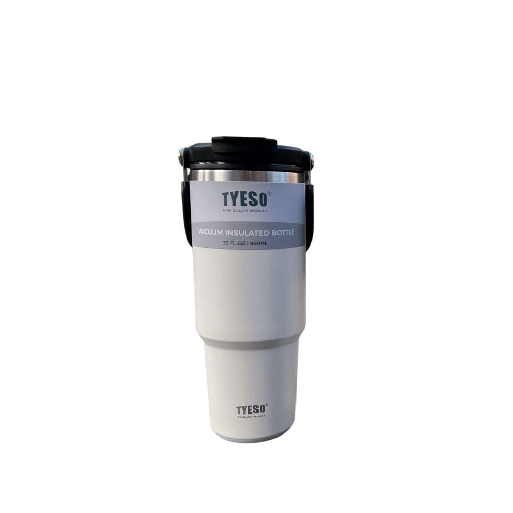 Gourde Tyeso Isotherme Acier Inoxydable 900ml White-1pcs