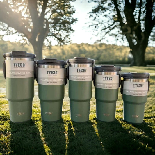 Mugs Isotherme en Inox Vert pour Café