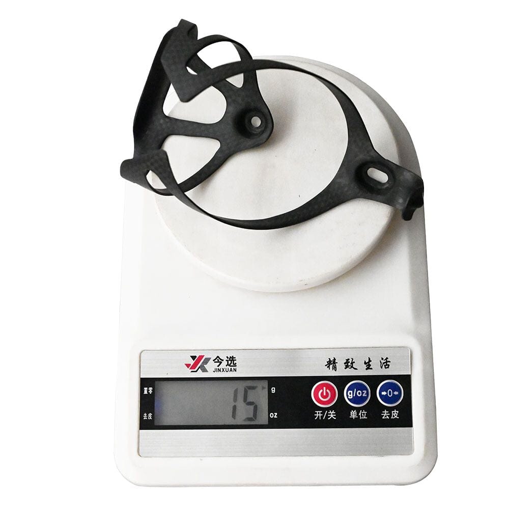 Porte-gourde Fibre de Carbone Ultraléger Noir Noir