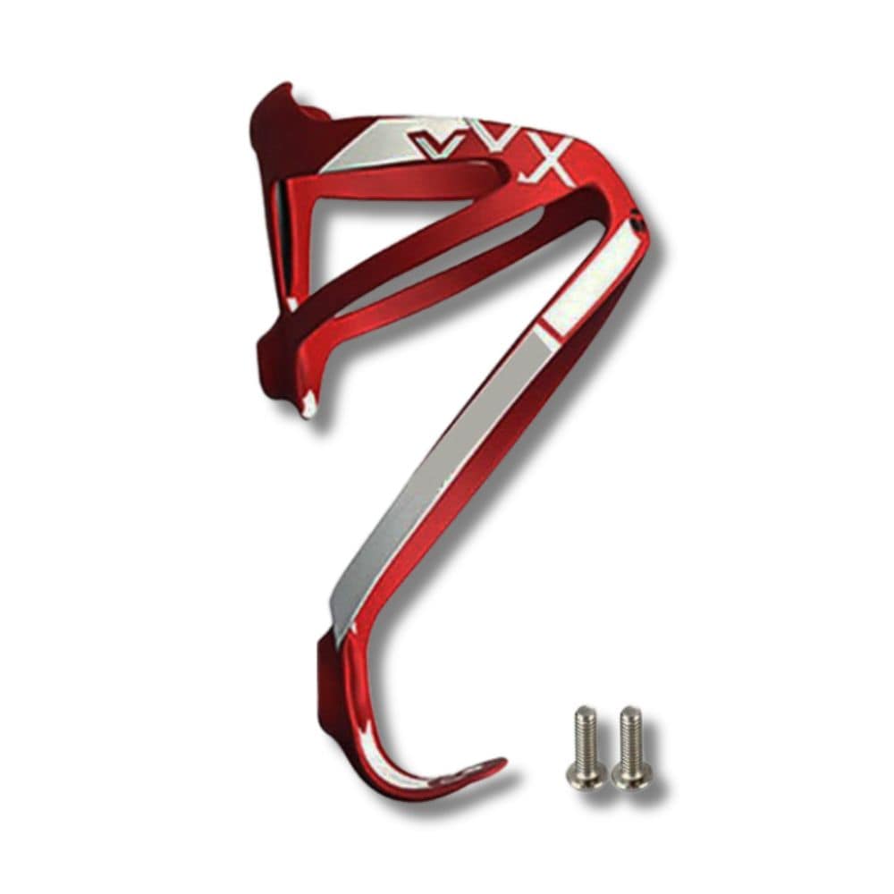 Porte-gourde Fibre de Carbone Ultraléger Rouge Rouge