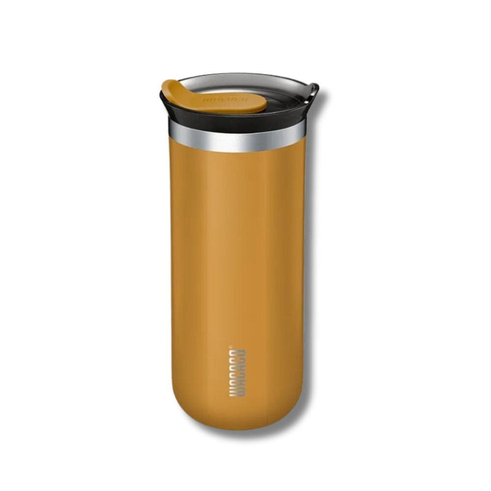 WACACO Gourde Mug en Inox à Double Paroi 435ml Amber Yellow 435ml